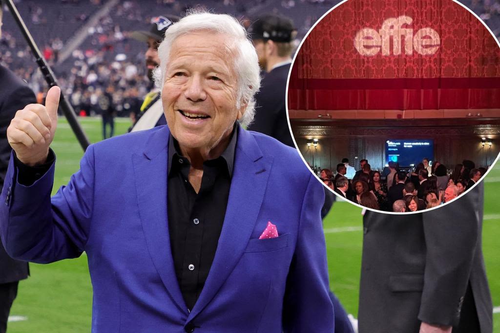 Patriots owner Robert Kraft’s Foundation to Combat Antisemitism wins big at 2024 Effie Awards for ‘blue square’ campaign