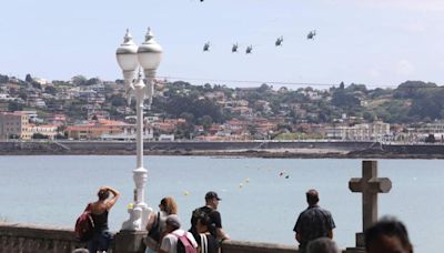 El Festival Aéreo culmina su jornada de entrenamientos en Gijón: 'Es una maravilla'