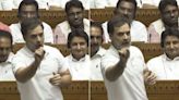 ...Rahul Gandhi In Parliament Says INDIA Alliance Will Defeat BJP In Gujarat, Says Can Give It In Writing...