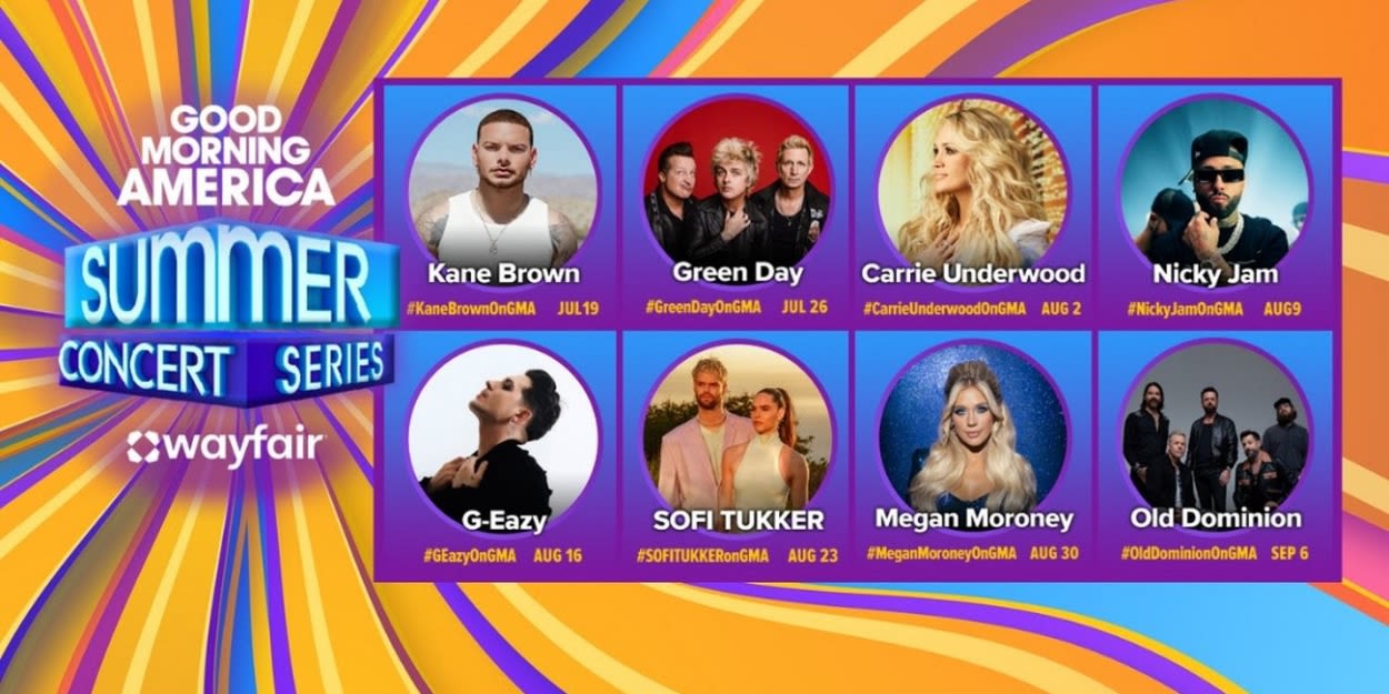 GOOD MORNING AMERICA Unveils 2024 Summer Concert Series