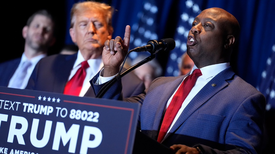 Tim Scott says Trump asked for help after Charlottesville remarks