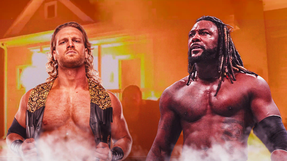 'Hangman' Adam Page burns down Swerve Strickland's house ahead of AEW All In