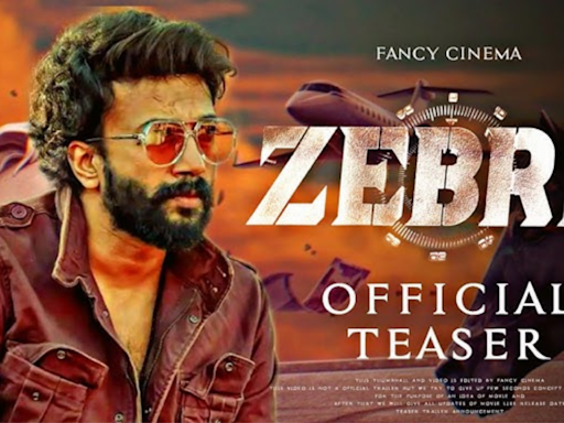 Nani unleashes the intriguing teaser of 'Zebra' starring Satya Dev, Daali Dhananjaya and Eashvar Karthic | Tamil Movie News - Times of India