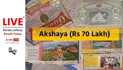 LIVE | Kerala Lottery Result SUNDAY (06/10/2024): AKSHAYA AK-671 3PM Lucky Draw DECLARED