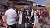 F1 reporter ‘manhandled’ off Imola grid by security while interviewing Max Verstappen