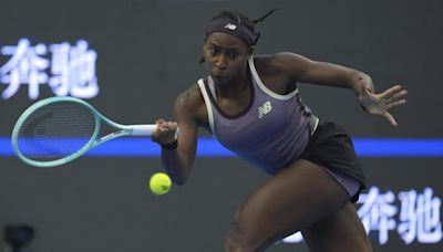 China Open: Coco Gauff fights back to reach final