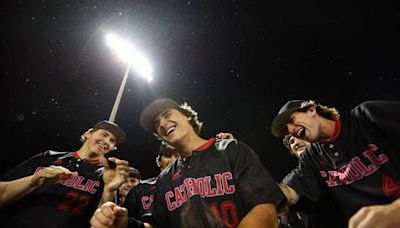 Charlotte Catholic baseball moves on to quarterfinals after shutting out No. 1 Cox Mill