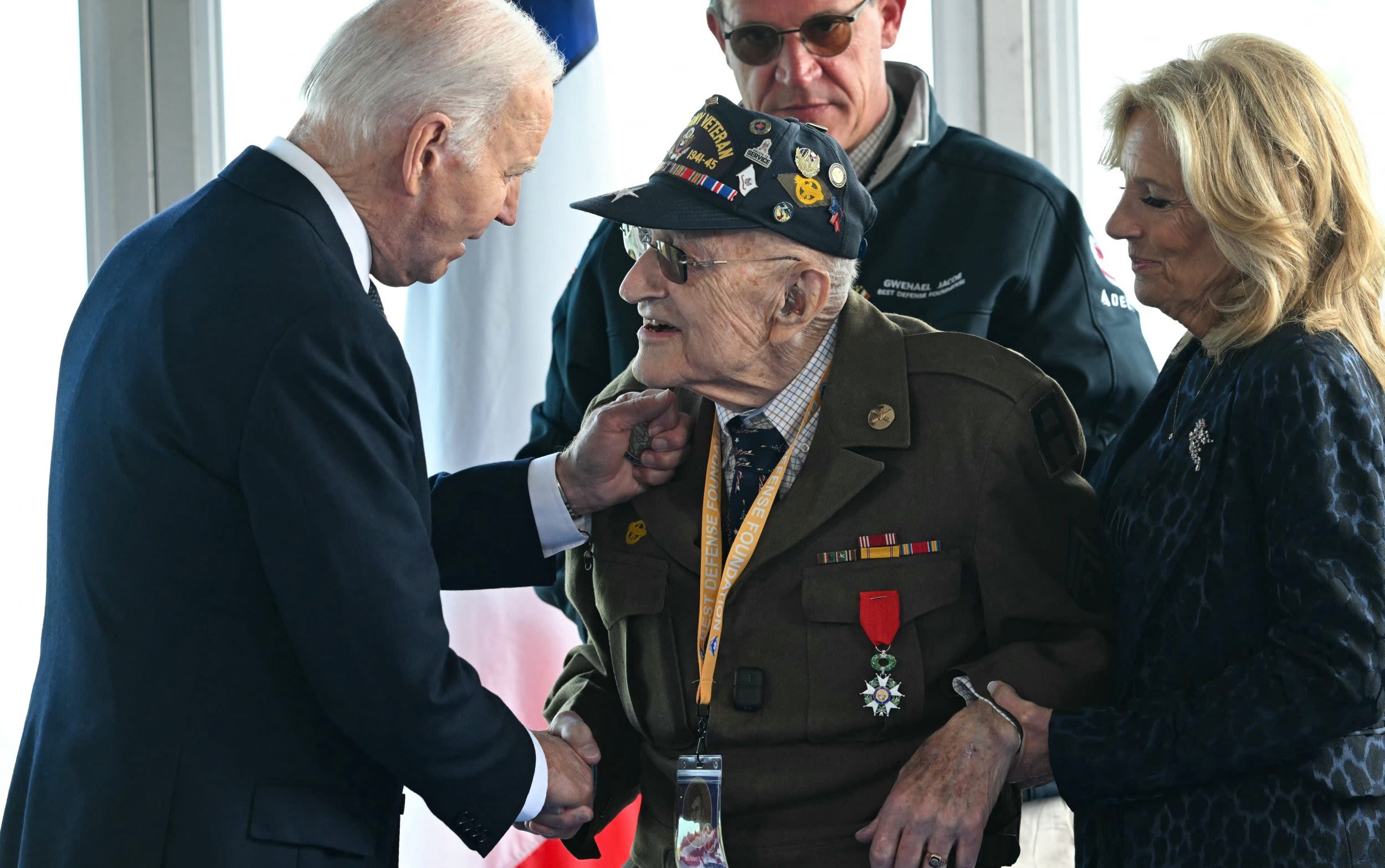 D-Day veteran tells Biden: ‘Don’t get old’