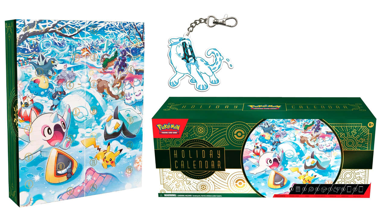 Pokemon Trading Card Game 2024 Holiday Calendar Is Up For Preorder At Best Buy