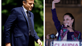 Sheinbaum: Macron se suma a las felicitaciones