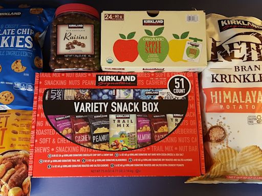 Costco's Best Kirkland Brand Snack Features A Chocolate Drizzle