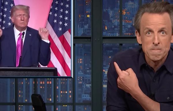 Stunned Seth Meyers Responds To Fox News' Latest Biden-Trump Poll With: 'How?'