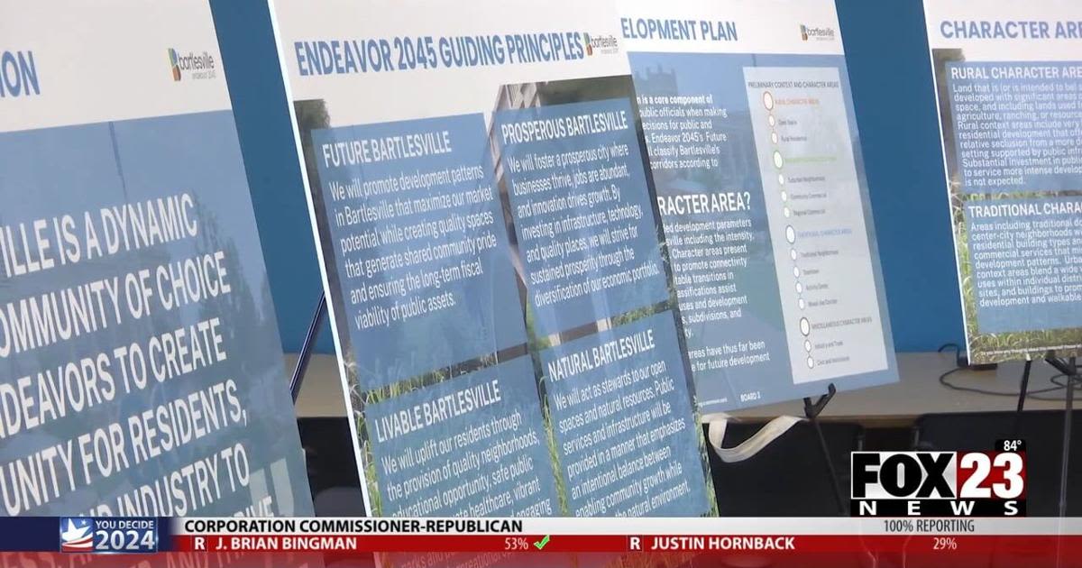 Video: City of Bartlesville holds third community meeting for Endeavor 2045 plan