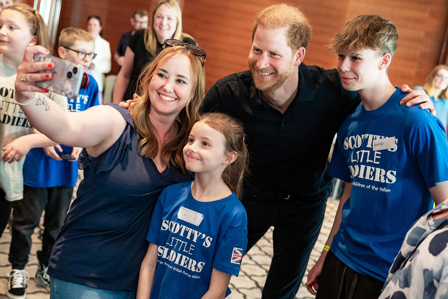 Prince Harry Surprises Children of Fallen Military Personnel Before Leaving the U.K.: 'It Was an Honor'