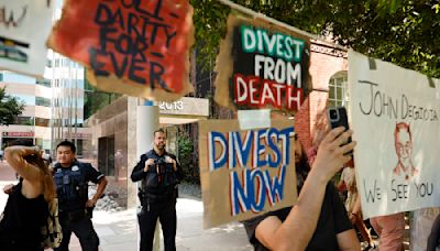 Pro-Palestinian protesters challenge GW president’s criticism of encampment - WTOP News