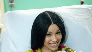 Cardi B da a luz a su tercer bebé