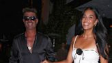 Robin Thicke and April Love Geary step out in Los Angles for dinner