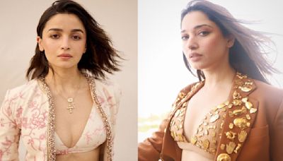 Alia Bhatt to Tamannaah Bhatia: 4 times B-town divas showed us how to ace the bralette-blazer combo like a boss