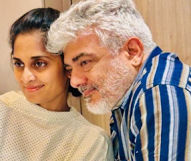 Ajith Kumar rushes to Chennai to meet wife Shalini who is admitted to hospital; photo sparks concerns