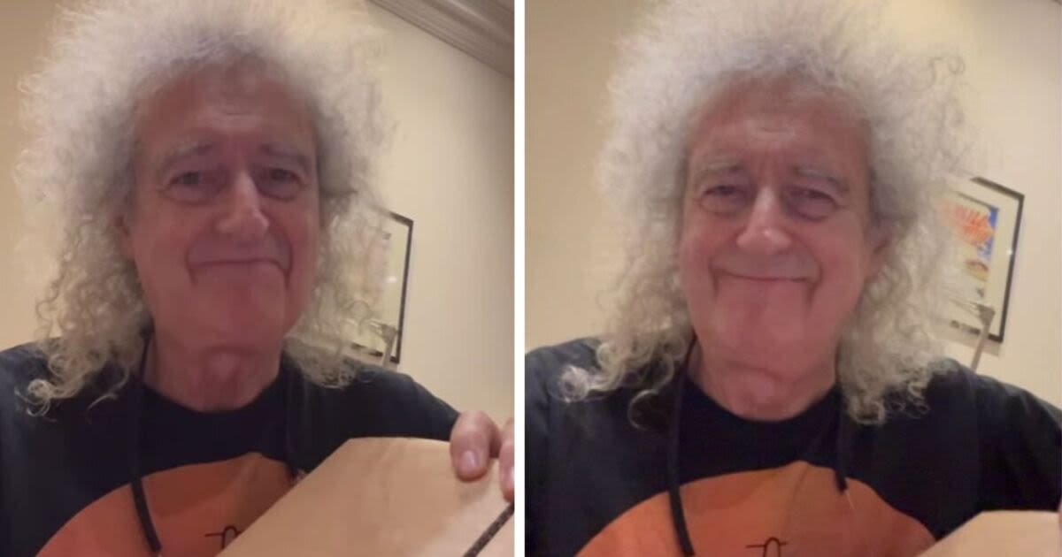 Emotional Brian May shares huge career announcement after terrifying stroke