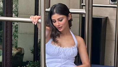 Mouni Roy looks ravishing as ever in stunning white dress; see PICS