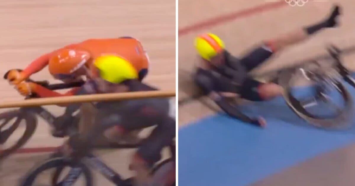 Dutch cyclist who 'headbutted' Team GB star disqualified and slapped with fine