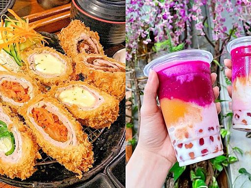 台東旅遊必訪「台東美食TOP10」，夢幻紫紅水果珍奶、超厚生魚片、爆多內餡豬排店只有在台東才吃得到