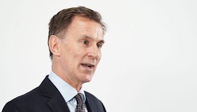 Jeremy Hunt deletes photo of wife’s postal ballot amid rule-breaking claims