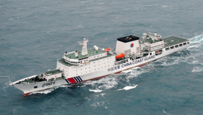 越來越猖狂！中國最大海警船 屢次跨越中日東海中間線