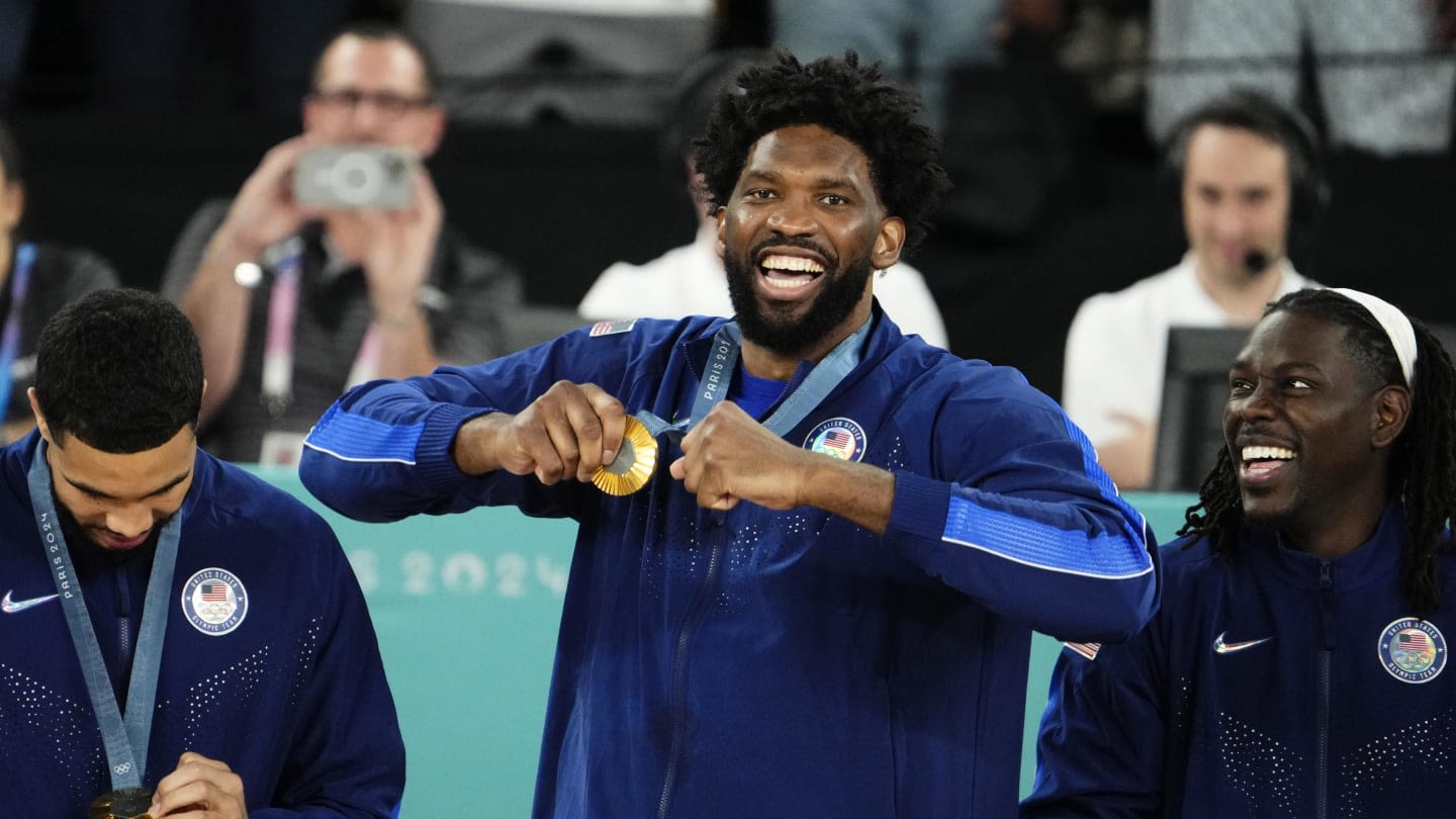 Sixers Star's Social Media Post After Winning With Team USA