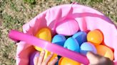 Candy filled eggs falling from the sky is one of many Myrtle Beach area Easter activities