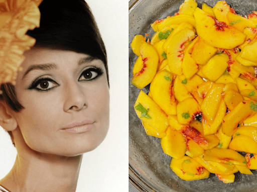 Audrey Hepburn's Peach Salad is Super Simple and Incredibly Delicious