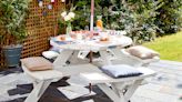 How to paint garden furniture and give it a stylish summer makeover