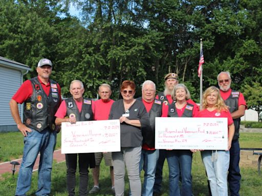 Riders of Salem AMVETS donate Veterans Run proceeds