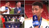 Jude Bellingham had CBS Sports team cracking up after swearing on live TV after UCL final