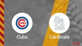 How to Pick the Cubs vs. Cardinals Game with Odds, Betting Line and Stats – June 14