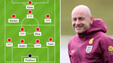 How England could line-up with four debutants in Lee Carsley's first game