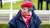 Princess Anne's red beret stands out from the crowd at racing event but we can't get over the winner's connection to her grandchild!