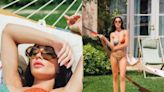 Sexy! Amy Jackson Flaunts Her Curves And Ample Cleavage In Bikini, Hot Photos Go Viral - News18