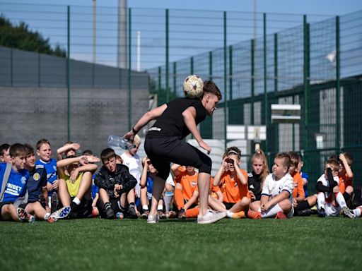 Football freestyler to show off tricks and skills at Tullie