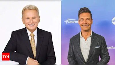 Pat Sajak tells Ryan Seacrest he'll 'never' find a 'better co-host' than Vanna White as he passes Wheel of Fortune Torch - Times of India