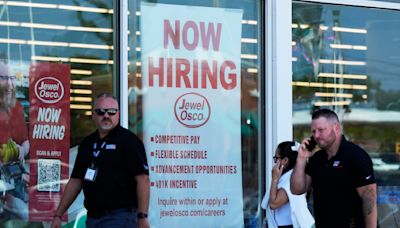 The number of Americans filing for jobless claims hits highest level in a year