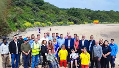New and accessible path opens at popular Wexford beach
