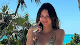 Kendall Jenner Wore A Barely-There, Itty-Bitty Bikini In New IG Photos