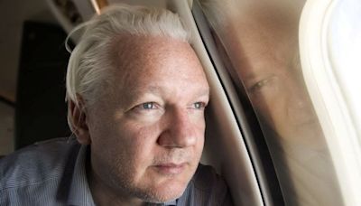 Julian Assange flies out of UK on $500,000 private jet after being freed in US plea deal