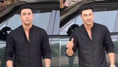 Ranbir Kapoor Waves At Paps In First Appearance Amid Ramayana Legal Trouble | Watch - News18