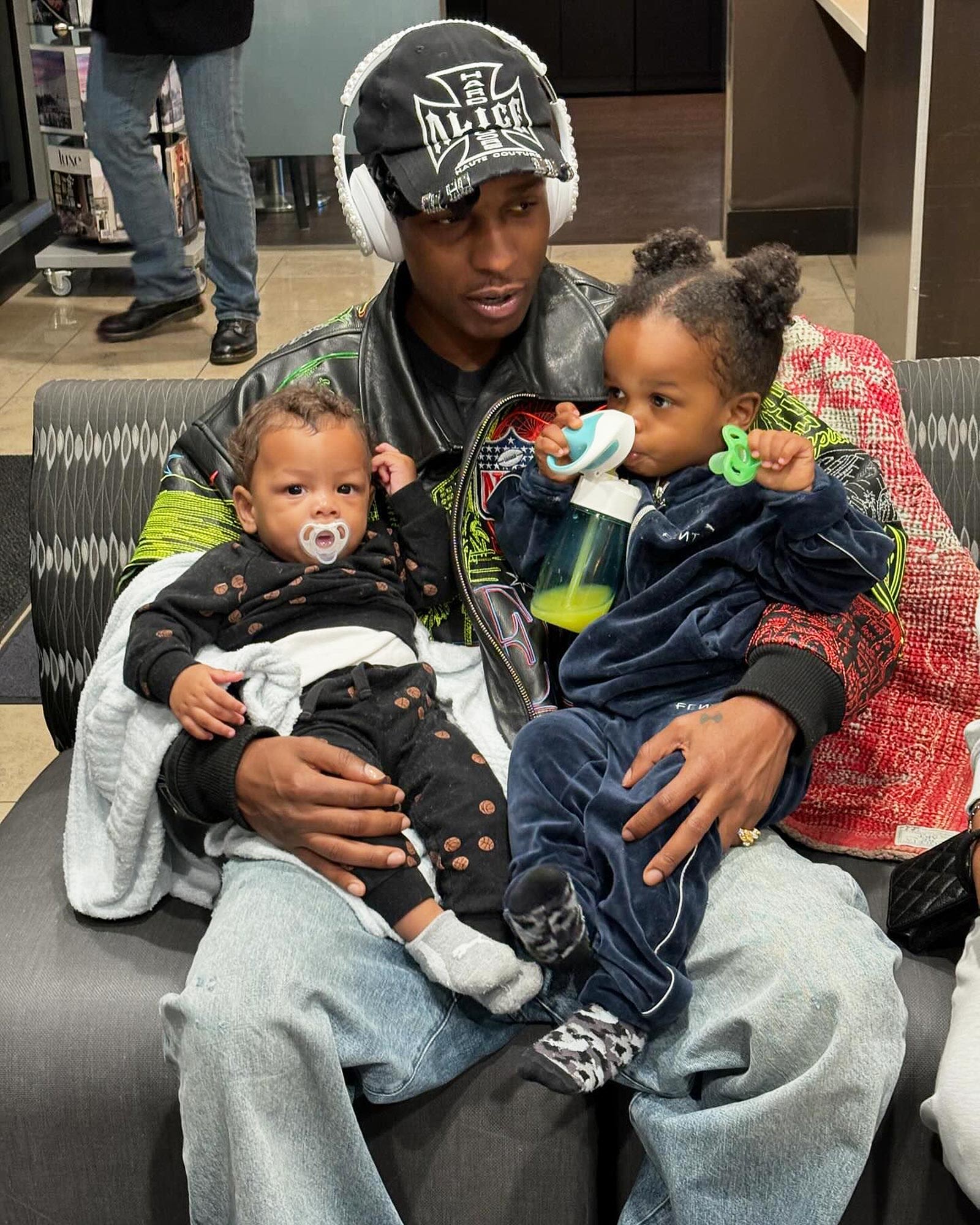 ASAP Rocky Shares Rare Photos of His and Rihanna’s Youngest Son Riot on His 1st Birthday