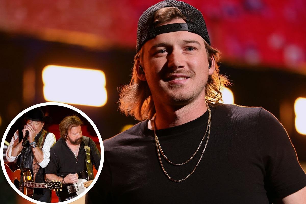 WATCH: Brooks & Dunn Make Surprise Appearance Onstage With Morgan Wallen