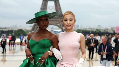 Ariana Grande and Cynthia Erivo Channel Their 'Wicked' Characters at the Paris Olympics