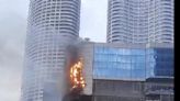 Fire breaks out at Times Tower in Mumbai, 9 fire engines at spot | Video